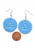 Libra Ceramic Earrings